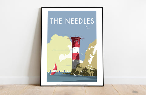 The Needles By Artist Dave Thompson - Premium Art Print