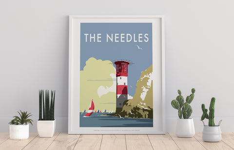 The Needles By Artist Dave Thompson - Premium Art Print