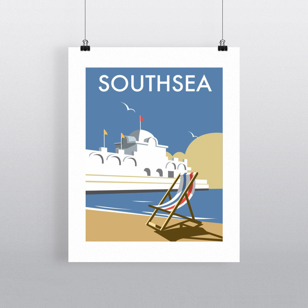THOMPSON007: Southsea Pier, Portsmouth. 24" x 32" Matte Mounted Print
