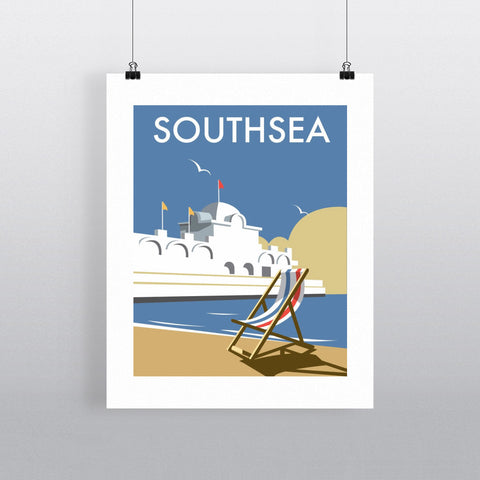 THOMPSON007: Southsea Pier, Portsmouth. 24" x 32" Matte Mounted Print