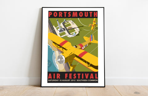 Portsmouth Air Festival By Artist Dave Thompson Art Print