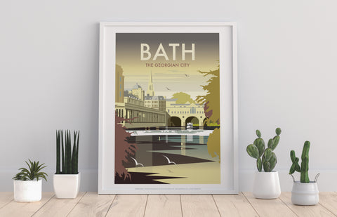 Bath By Artist Dave Thompson - 11X14inch Premium Art Print