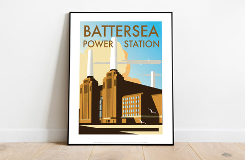 Battersea By Artist Dave Thompson - 11X14inch Premium Art Print