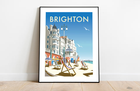 Brighton By Artist Dave Thompson - 11X14inch Premium Art Print