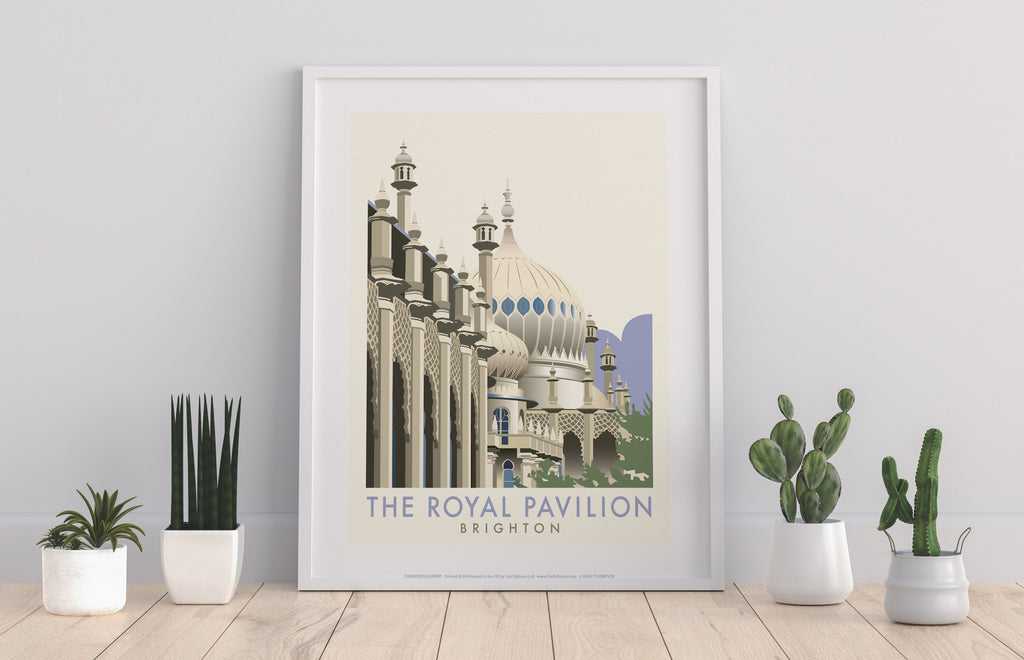 The Royal Pavillion By Artist Dave Thompson - Art Print