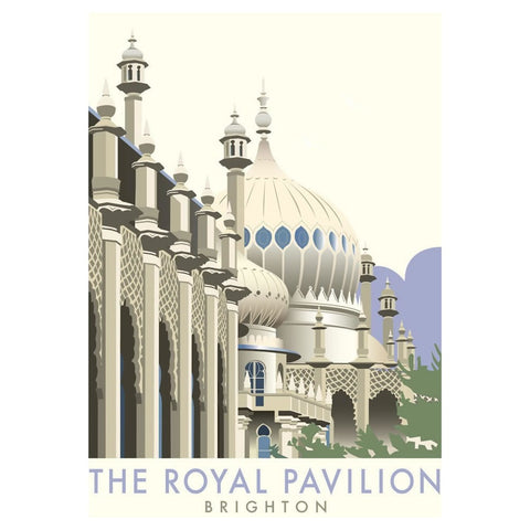 THOMPSON022: Brighton Pavilion. 24" x 32" Matte Mounted Print