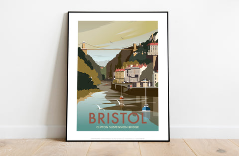 Bristol By Artist Dave Thompson - 11X14inch Premium Art Print