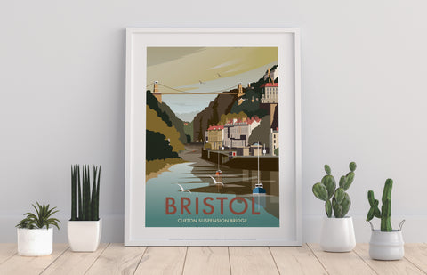 Bristol By Artist Dave Thompson - 11X14inch Premium Art Print