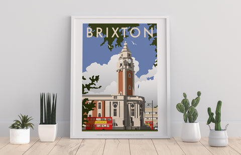 Brixton By Artist Dave Thompson - 11X14inch Premium Art Print