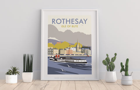Rothesay By Artist Dave Thompson - 11X14inch Premium Art Print
