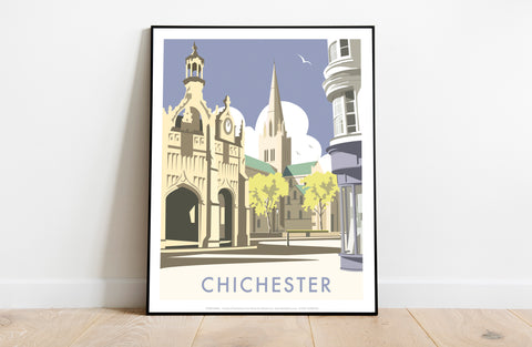 Chichester By Artist Dave Thompson - Premium Art Print