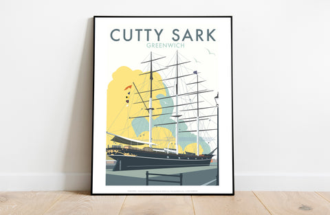 Cutty Sark By Artist Dave Thompson - Premium Art Print