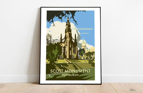 Scott Monument By Artist Dave Thompson - Premium Art Print