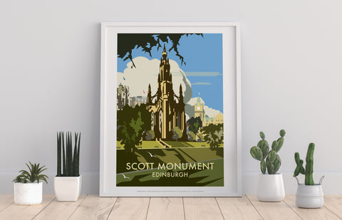 Scott Monument By Artist Dave Thompson - Premium Art Print