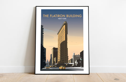 The Flatiron Building By Artist Dave Thompson - Art Print