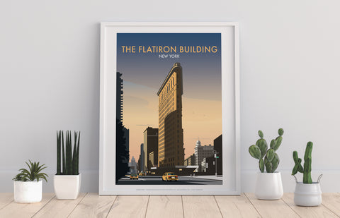 The Flatiron Building By Artist Dave Thompson - Art Print