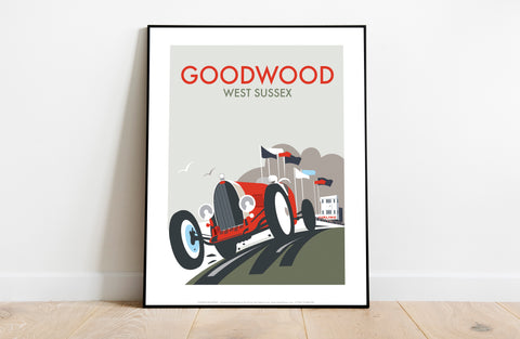 Goodwood By Artist Dave Thompson - 11X14inch Premium Art Print