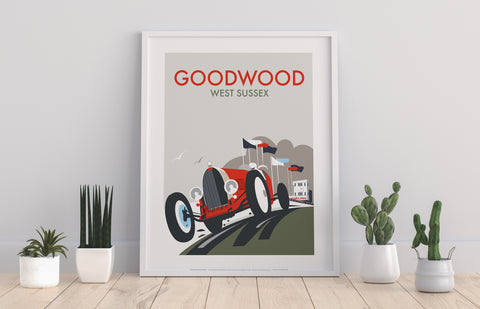 Goodwood By Artist Dave Thompson - 11X14inch Premium Art Print
