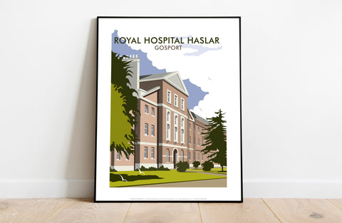 Royal Hospital Haslar By Artist Dave Thompson - Art Print