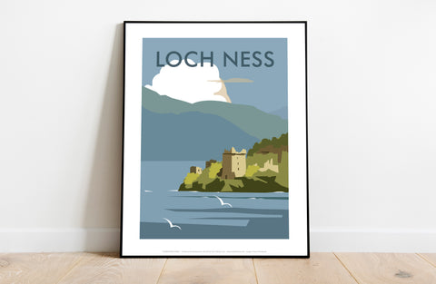 Loch Ness By Artist Dave Thompson - 11X14inch Premium Art Print