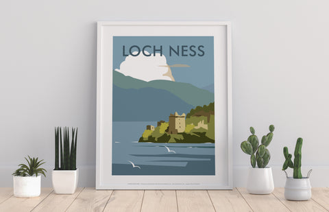 Loch Ness By Artist Dave Thompson - 11X14inch Premium Art Print