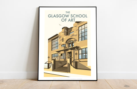 The Glasgow School Of Art By Artist Dave Thompson Art Print