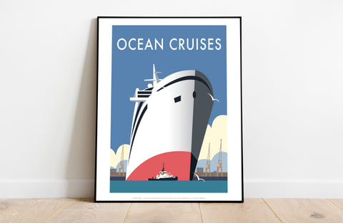 Ocean Cruises By Artist Dave Thompson - Premium Art Print