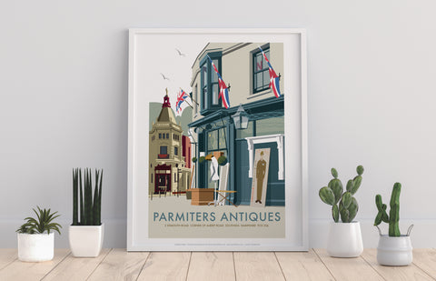 Parmiters Antiques By Artist Dave Thompson - Art Print