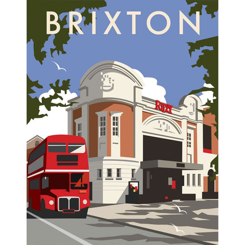 THOMPSON061: Ritzy Cinema, Brixton. 24" x 32" Matte Mounted Print