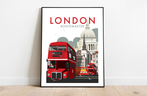 Routemaster By Artist Dave Thompson - Premium Art Print