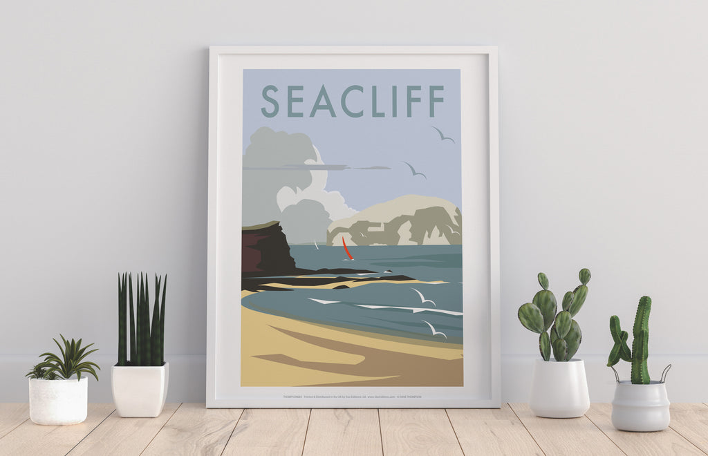 Seacliff By Artist Dave Thompson - 11X14inch Premium Art Print