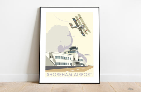 Shoreham Airport By Artist Dave Thompson - 11X14inch Premium Art Print