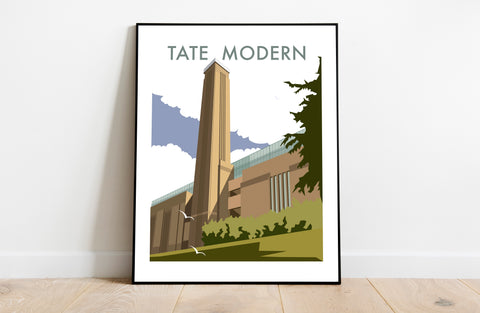 Tate Modern By Artist Dave Thompson - Premium Art Print