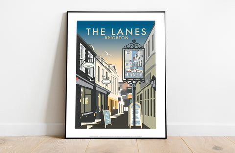 The Lanes By Artist Dave Thompson - 11X14inch Premium Art Print