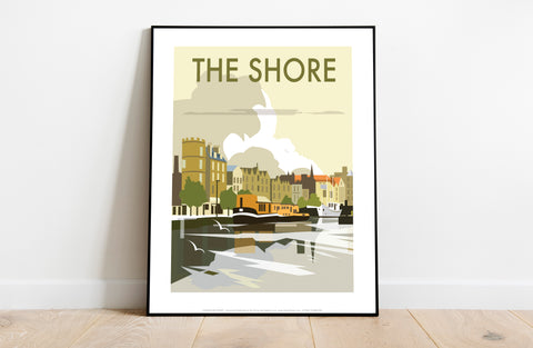 The Shore By Artist Dave Thompson - 11X14inch Premium Art Print