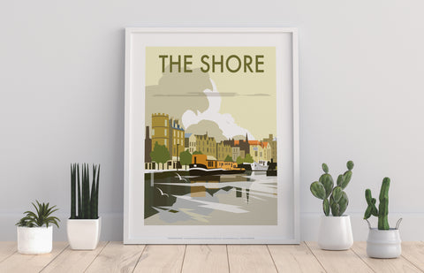 The Shore By Artist Dave Thompson - 11X14inch Premium Art Print