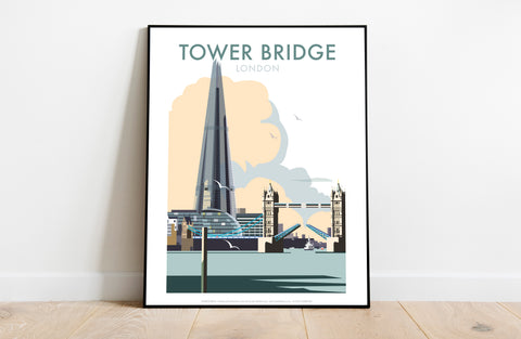 Tower Bridge By Artist Dave Thompson - Premium Art Print
