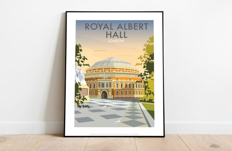 Royal Albert Hall By Artist Dave Thompson - Art Print