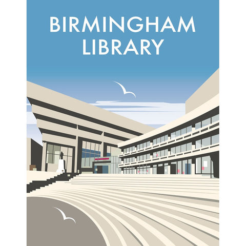 THOMPSON110: Birmingham Central Library. 24" x 32" Matte Mounted Print