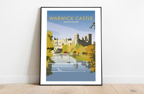 Warwick Castle By Artist Dave Thompson - Premium Art Print