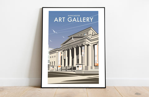 Manchester Art Gallery By Artist Dave Thompson - Art Print