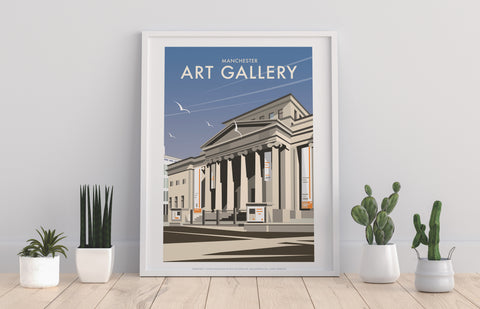 Manchester Art Gallery By Artist Dave Thompson - Art Print