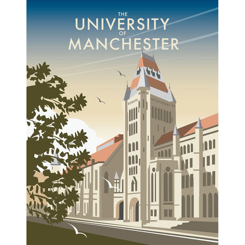 THOMPSON118: The University of Manchester. 24" x 32" Matte Mounted Print
