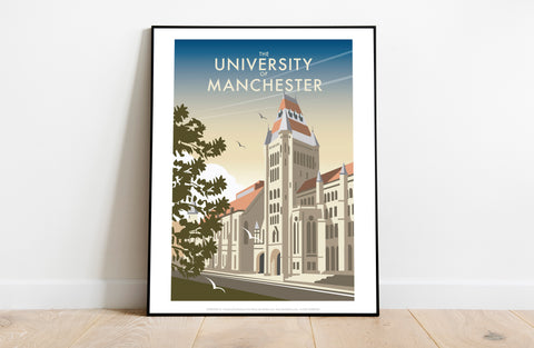 The University Of Manchester By Dave Thompson Art Print