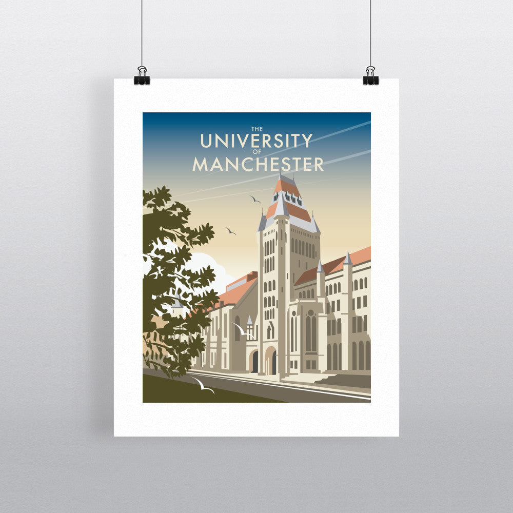 THOMPSON118: The University of Manchester. 24" x 32" Matte Mounted Print
