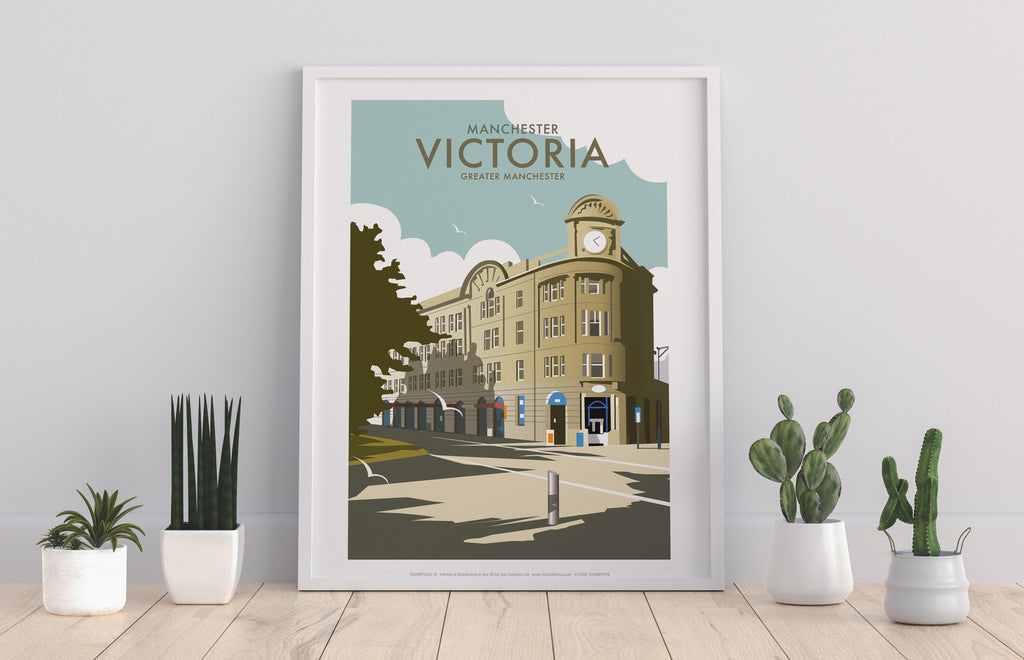 Victoria By Artist Dave Thompson - 11X14inch Premium Art Print