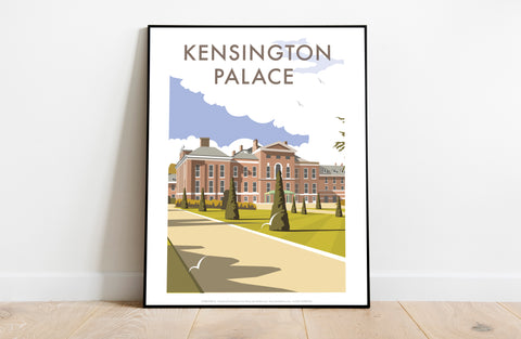 Kensington Palace By Artist Dave Thompson - Art Print
