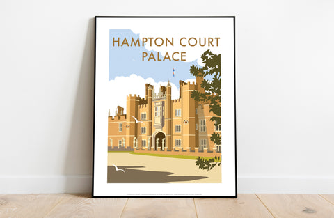 Hampton Court Palace By Artist Dave Thompson - Art Print