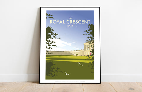The Royal Crescent By Artist Dave Thompson - Art Print