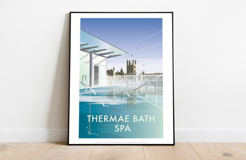 Thermae Bath Spa By Artist Dave Thompson - 11X14inch Premium Art Print